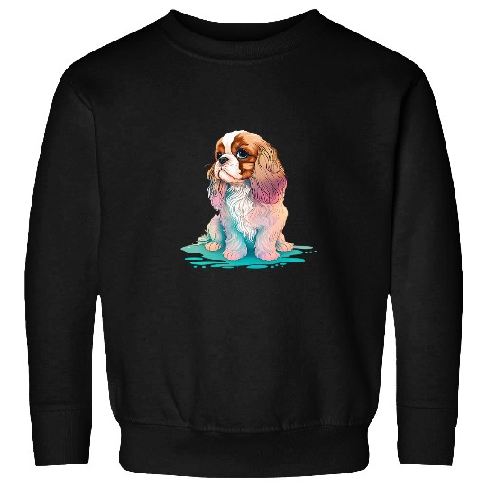 Cavalier Pet Funny Cavalier King Charles Spaniel Cute 1 Sweatshirts
