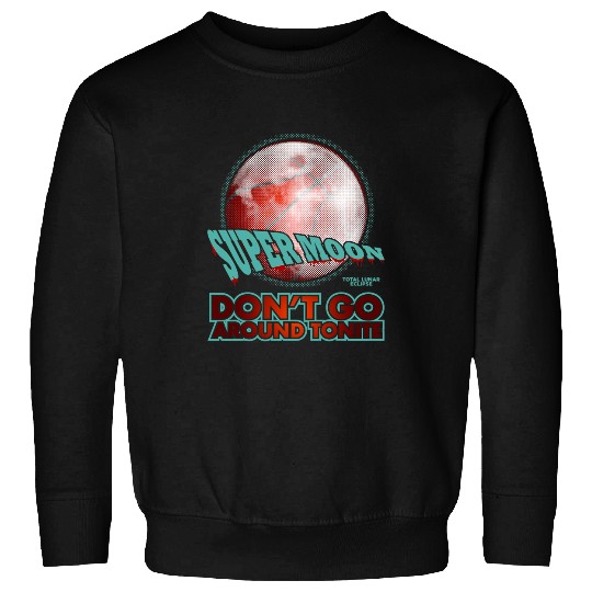 Funny Basketball Super Moon Lunar Basketball Edition Blood Moon Total Eclipse Sweatshirts