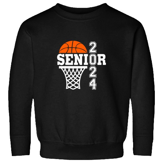 Sport Basketball Graduate Senior Class of 2024 Basketball Player Graduation 13 Sweatshirts