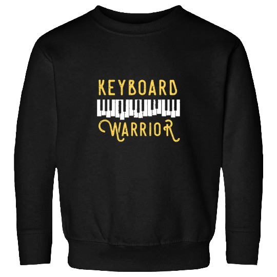 Funny Piano Music Keyboard Warrior Pianist Piano Player Sweatshirts