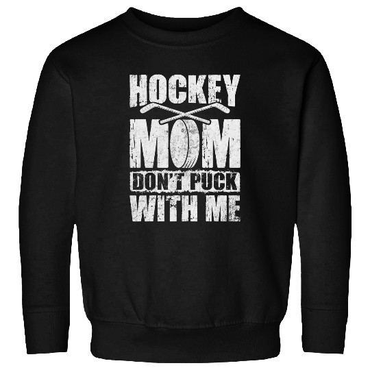 Sport Hockey Player Mom Vintage Mothers Day Novelty Sweatshirts