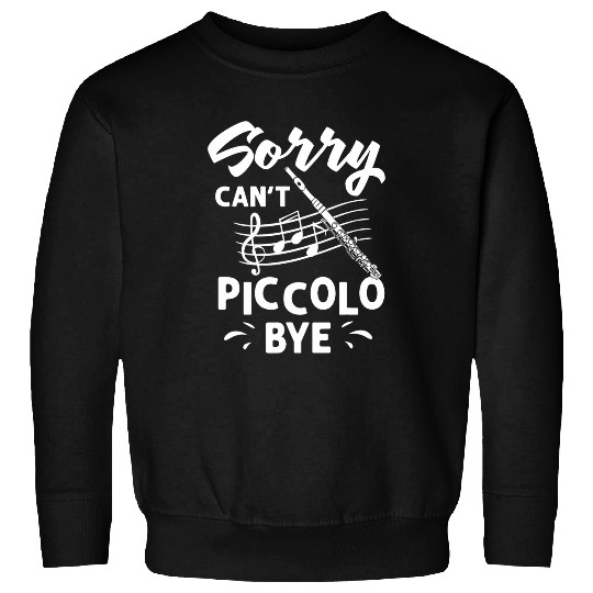 Funny Flute Piccolo Instrument Music Flute Player Beginner Lesson 220 Sweatshirts