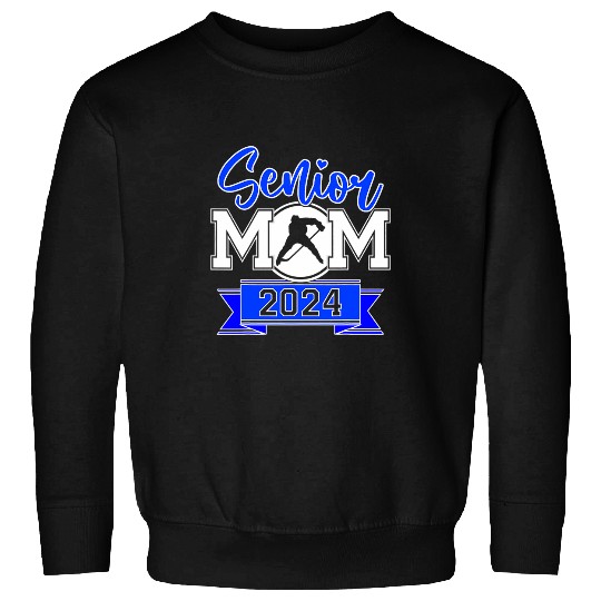 Sport Hockey Senior 2024 Proud Hockey Mom Of A Class Of 2024 Graduate Sweatshirts