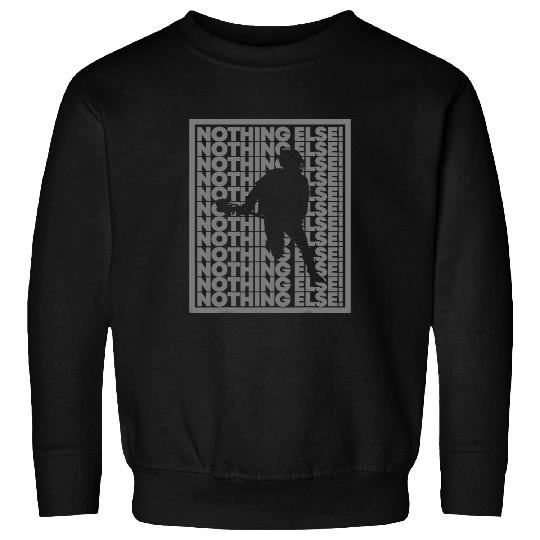 Sport Lacrosse Gift Nothing Else Than Lax Men and Boys Lacrosse Black Sweatshirts
