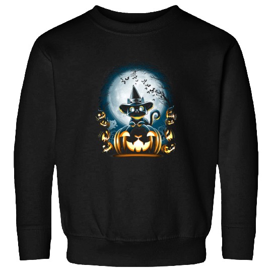 Funny Guitar Graphic Meowtallica Outfits Love Guitar Music Meow Halloween Sweatshirts