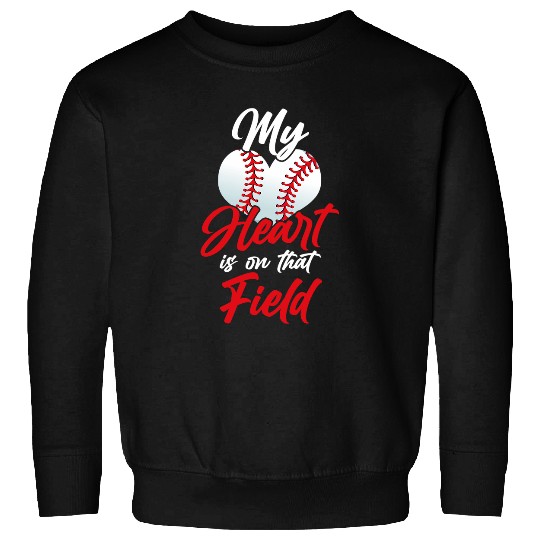 Sport Baseball Softball Mom Son Baseball Player Sweatshirts