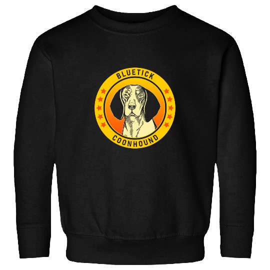 Coonhound Pet Bluetick Coonhound Dog Lover design Sweatshirts