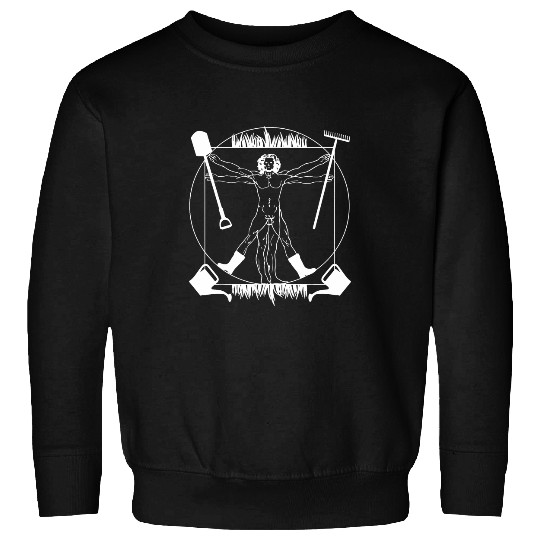 Gardening Landscaping Garden Leonardo Da Vinci Gardener Sweatshirts