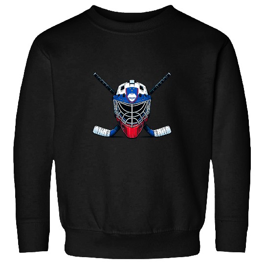 Sport Hockey Slovenia Ice Hockey Flag Helmet Sport Sweatshirts
