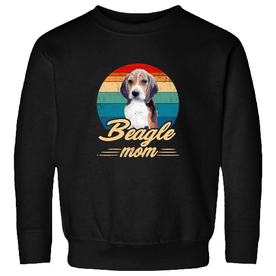 Beagle Pet Vintage Beagle Mom Dog Lover Mothers Day 27 Sweatshirts