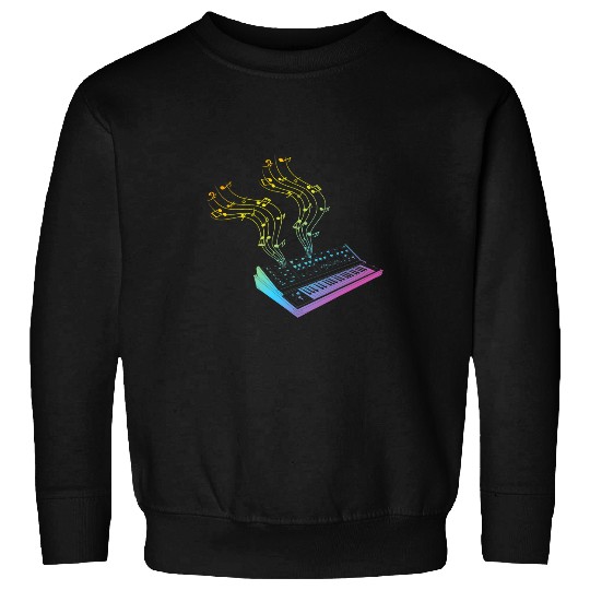 Funny Piano Music Keyboard Piano Music Player Pianist Sweatshirts