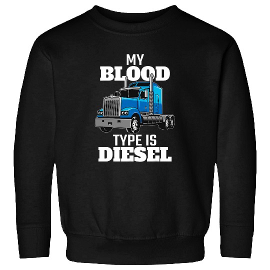 Funny 18 Wheeler Truck Driver Trailer Trucker Sweatshirts