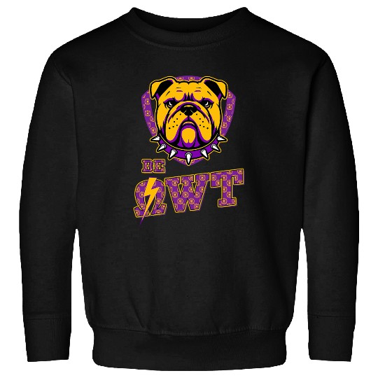 English Bulldog Pet Omega Psi Phi Fraternity Paraphernalia Be OWT Bulldog Sweatshirts