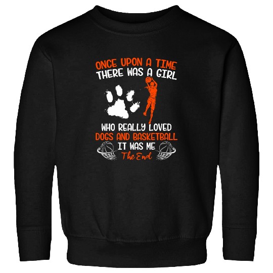 Sport Basketball Game Day For Teen Girls Who Loves Dogs Sweatshirts