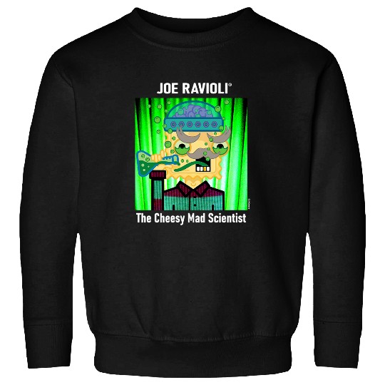 Funny Violin Joe Ravioli The Cheesy Mad Scientist Sweatshirts