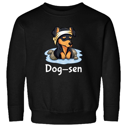 Miniature Pinscher Pet Dogsen Funny Dog Hot Spring Sweatshirts