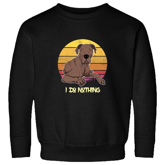 Great Dane Pet German Mastiff Great Dane Sunset 27 Sweatshirts