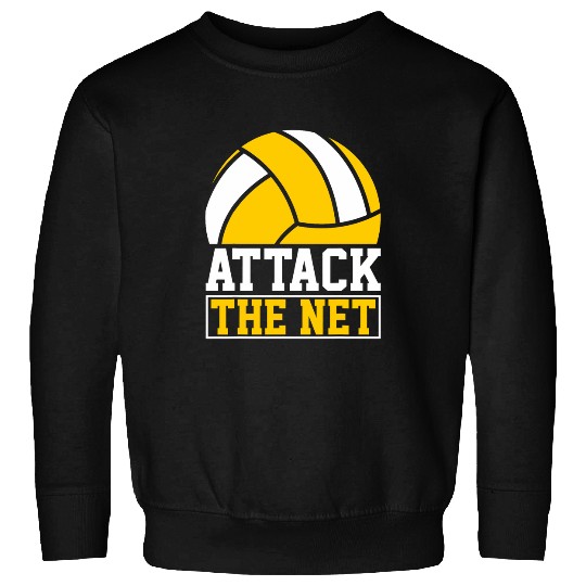Sport Volleyball Attack The Net I Volleyball Sweatshirts