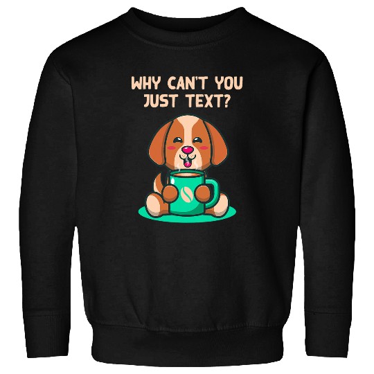 Why Cant You Just Text Introvert Boss Antisocial Manager Sweatshirts
