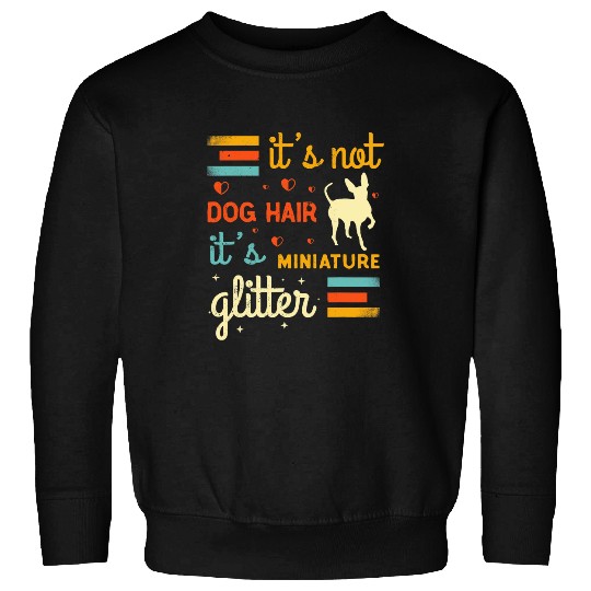 Miniature Pinscher Pet Hair Shedding Cute Mini Toy Sweatshirts