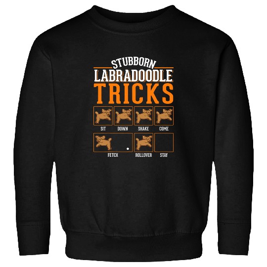 Labradoodle Pet Tricks Sweatshirts