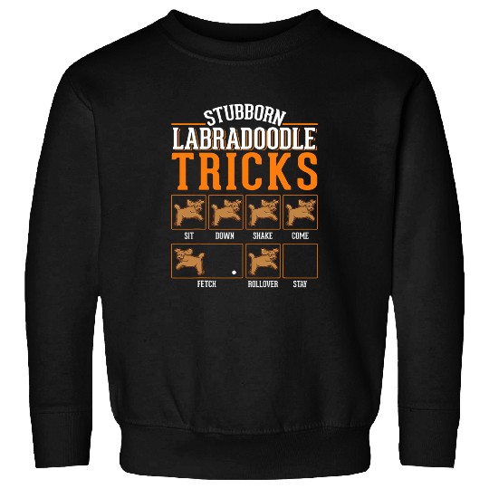 Labradoodle Pet Tricks Sweatshirts