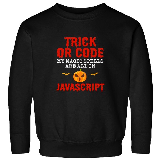 Halloween Programmer Coder Software Web Developer Coding 9 Sweatshirts