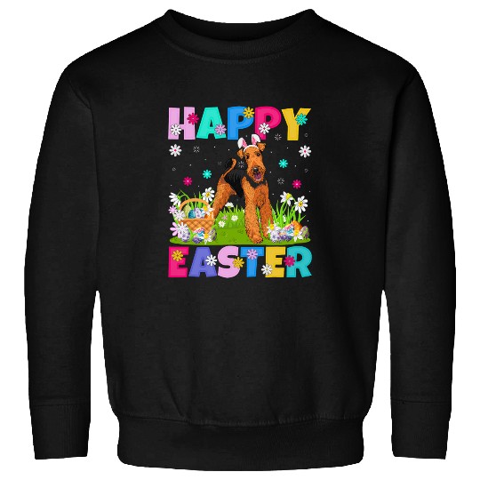 Cairn Terrier Pet Happy Easter Bunny Cairn Terrier Dog Easter Sunday Sweatshirts