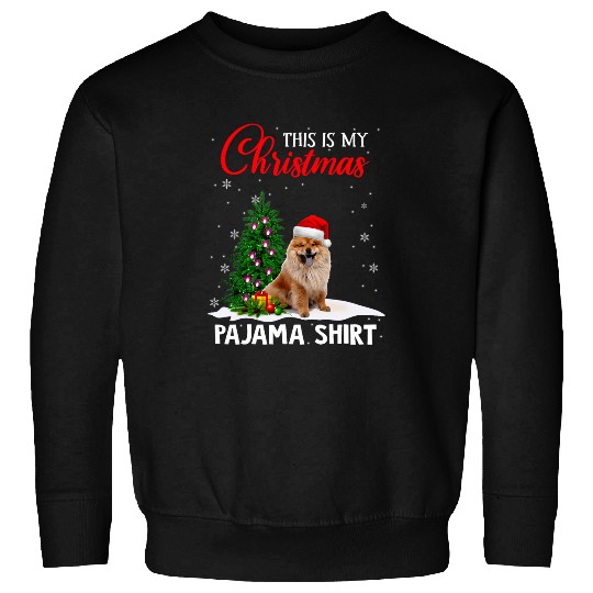 Chow Chow Pet This Is My Christmas Pajama Chow Chow xmass Dog Lover 2 Sweatshirts