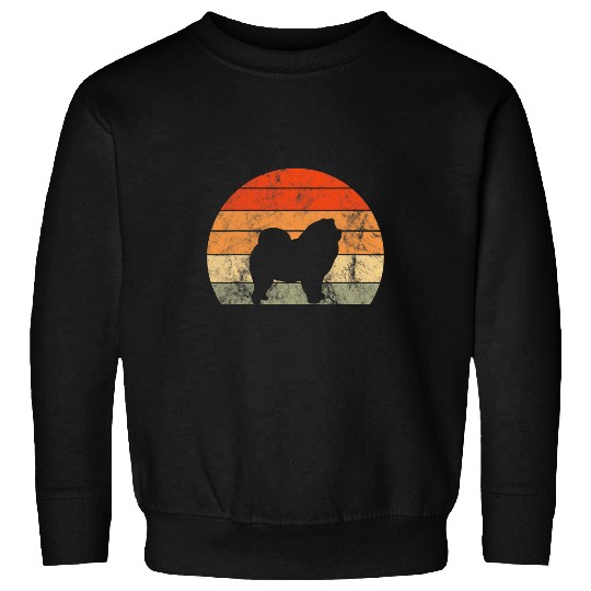 Chow Chow Pet Retro Dog Lover Vintage Sweatshirts