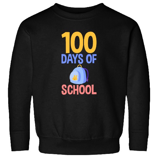 Kindergarten 100 Days Of School Funny Student Sweatshirts