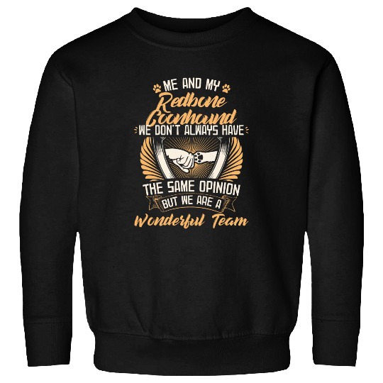 Coonhound Pet Redbone Coonhound Men Women Dog Mom Dog Lover 7 Sweatshirts