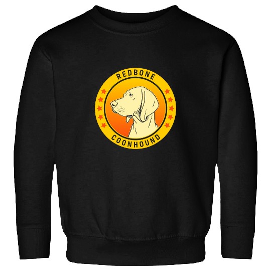 Coonhound Pet Redbone Coonhound Dog Portrait 1 Sweatshirts