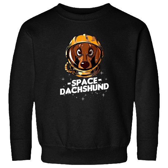 Dachshund Pet I Need Space Funny Dachshund Astronaut Sweatshirts