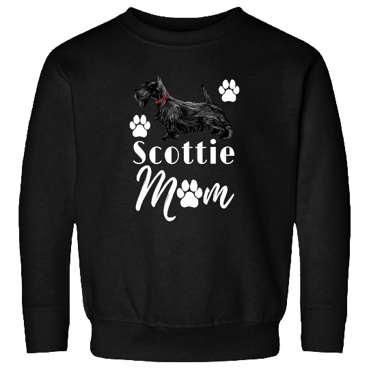 Scottish Terrier Pet Scottie Dog Mom Sweatshirts