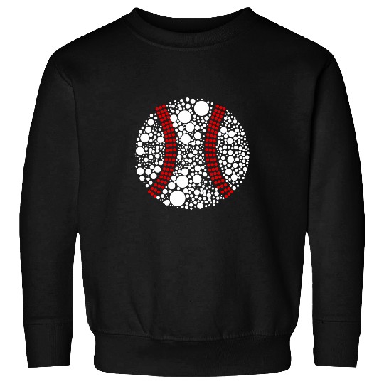 Sport Baseball Happy Dot Day International Dot Day Polka Dot Sweatshirts