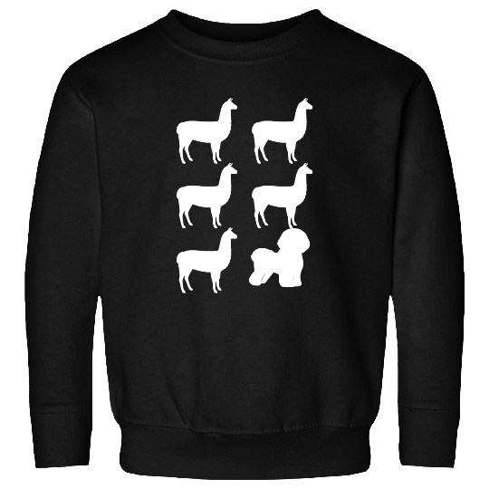 Bichon Pet Frise Llama Llama Llama Bichon Frise Sweatshirts