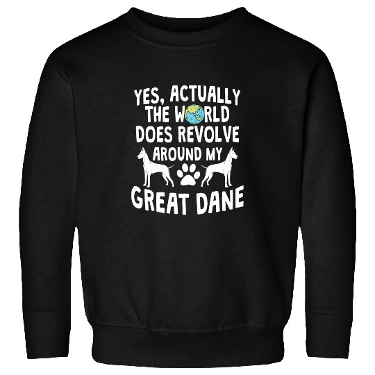 Great Dane Pet Gentle Dog Lover German Mastiff Veterinarian 21 Sweatshirts