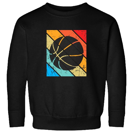 Sport Basketball Silhouette Bball Player Coachs Sports Baller Sweatshirts