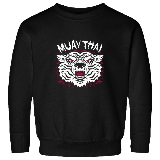 Sport Muay Thai Tiger Martial Arts Tattoo Sports Sweatshirts