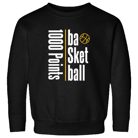 Sport Basketball 1000 Points Basketball Scorer High School Basketball Player 15 Sweatshirts
