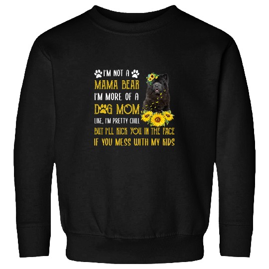 Chow Chow Pet Sunflower Chow Chow Mom Mothers Day Dog Mom Women Sweatshirts