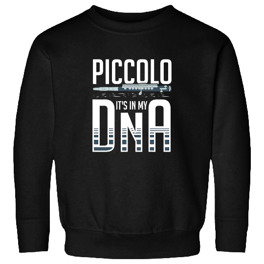 Funny Flute Piccolo Instrument Music Flute Player Beginner Lesson 3 Sweatshirts