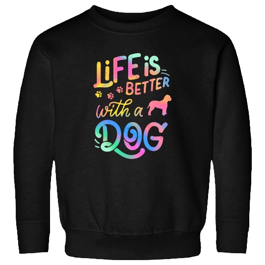 Lagotto Romagnolo Pet Life is Better with my Dog Mom Dad Sweatshirts