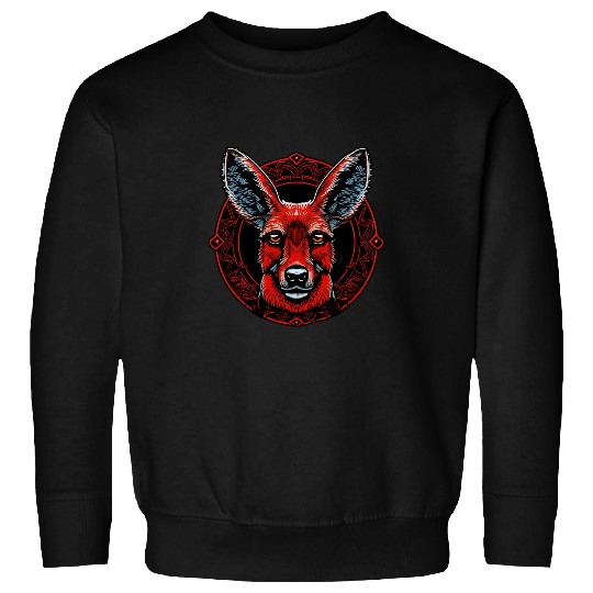 German Shepherd Pet Funny Dog Red Nose Reindeer Pet Christmas 2 9 Sweatshirts