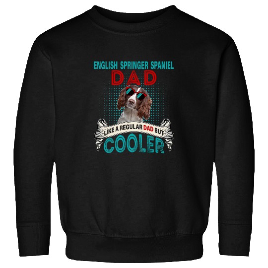 English Springer Spaniel Pet vintages English Springer Spaniel Dad Definition Cooler Sweatshirts