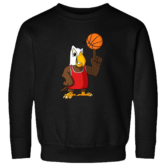 Sport Basketball Bald Eagle Sweatshirts