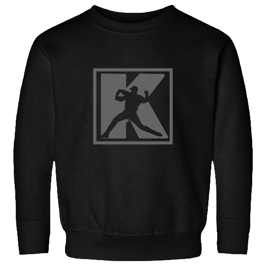 Sport Baseball Pitcher Strikeout K Pitching Design Baseball Saying 2 Sweatshirts