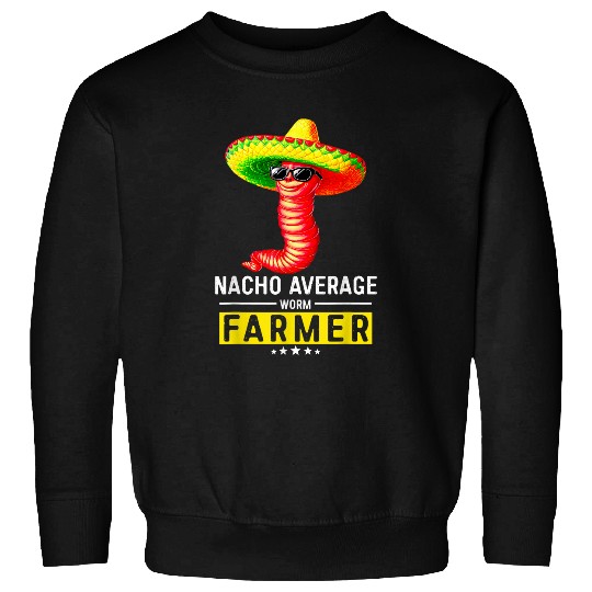 Fun Hilarious Worm Farming Humor Saying 2Funny Worm Farmer Sweatshirts