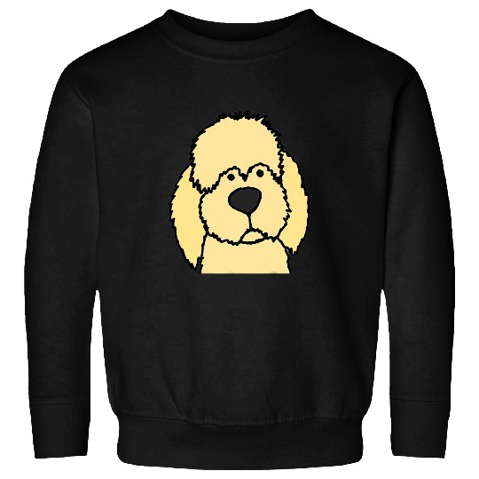 Labradoodle Pet Smileteespetsa Funny Cream Labradoodle Puppy Sweatshirts